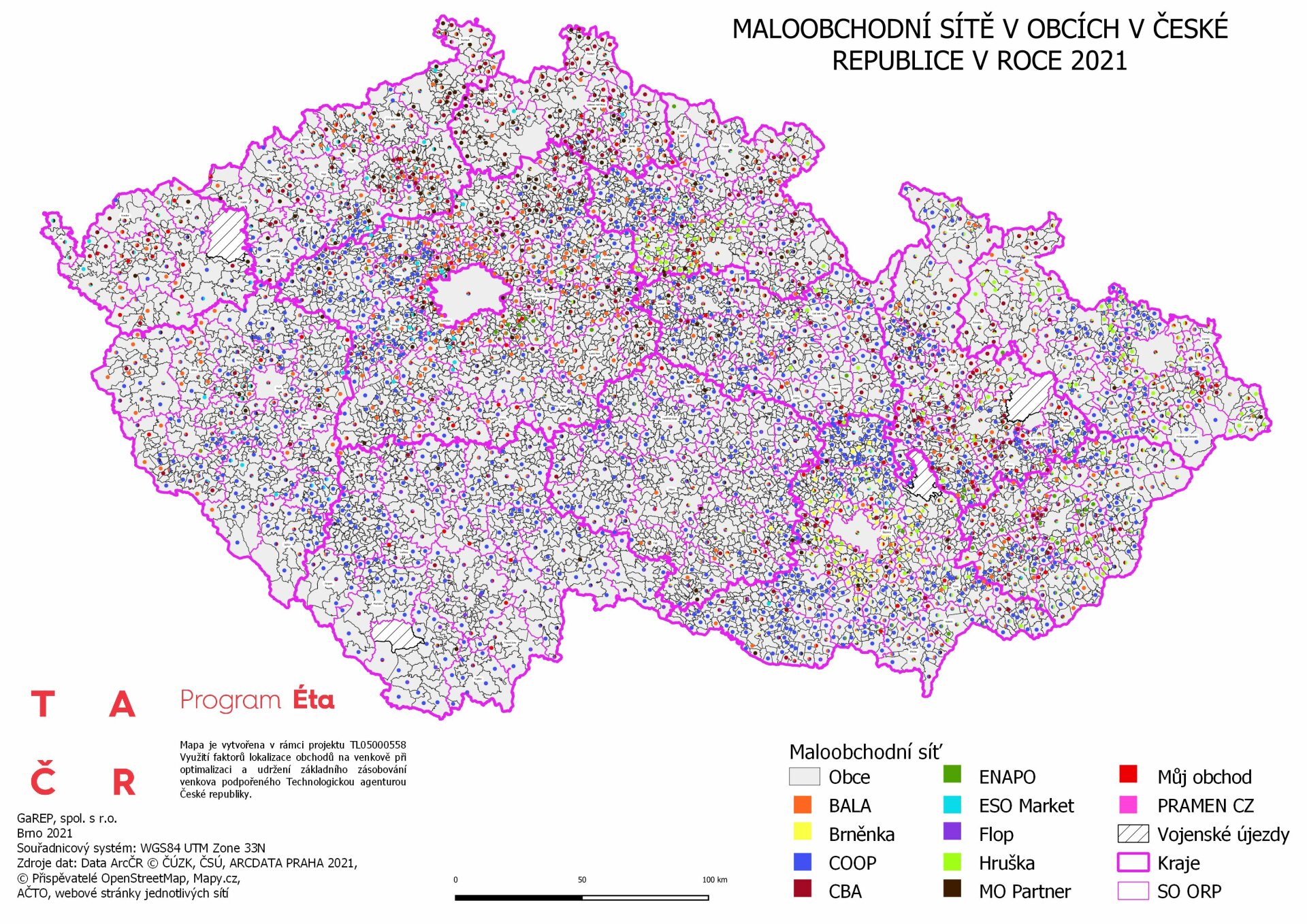 Obchody v&nbsp;maloobchodních sítích